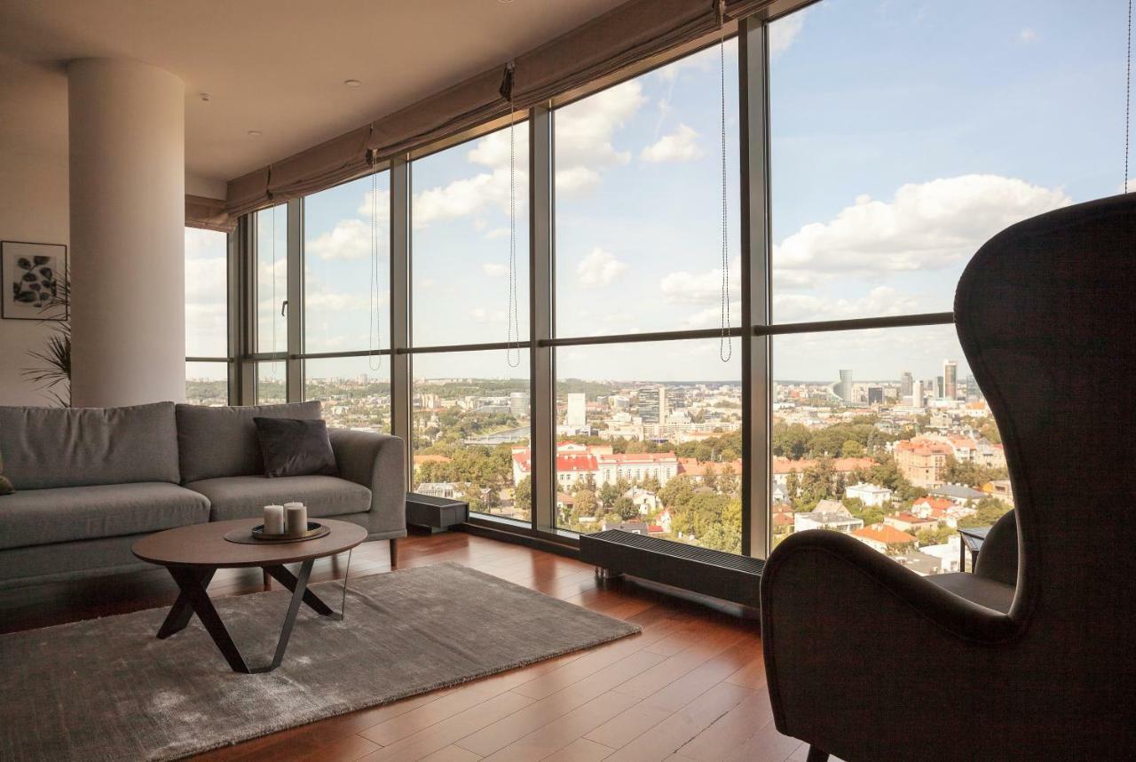 Luxury Panoramic Vilnius Apartment المظهر الخارجي الصورة
