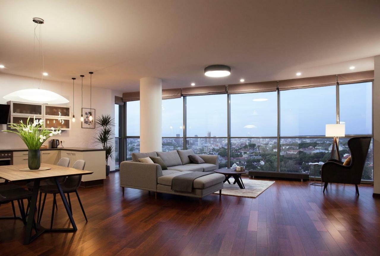 Luxury Panoramic Vilnius Apartment المظهر الخارجي الصورة